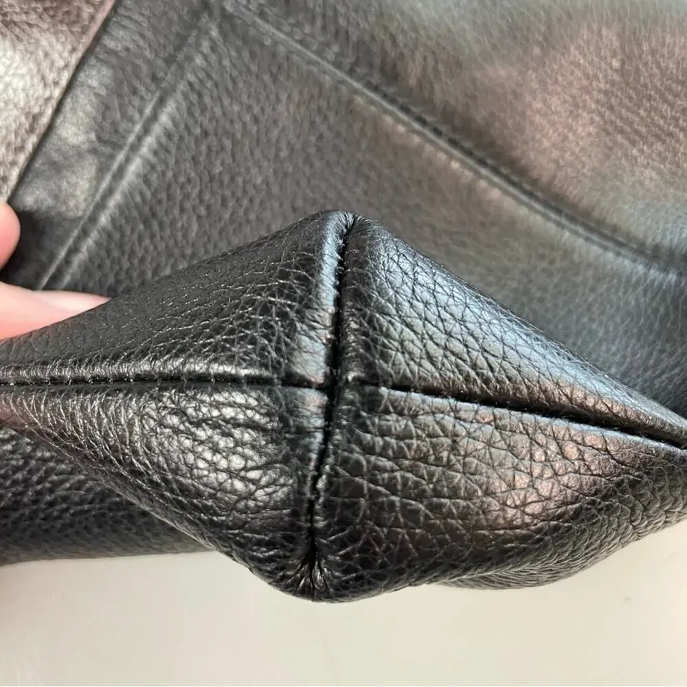 Brighton Brown Black Woven Bow Detail Crossbody Bag